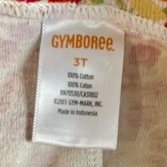 Gymboree Woodland Friends Floral Leggings 3T Autumn Fall Lettuce Edge 2012 Line - Picture 2 of 7